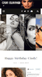 Mobile Screenshot of cindycrawford.biz